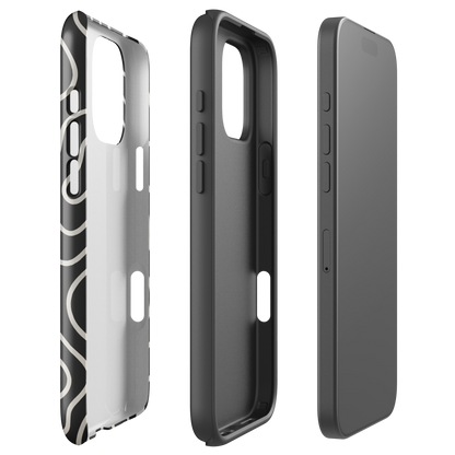 SWIRL | iPhone Case (Black) - ETA