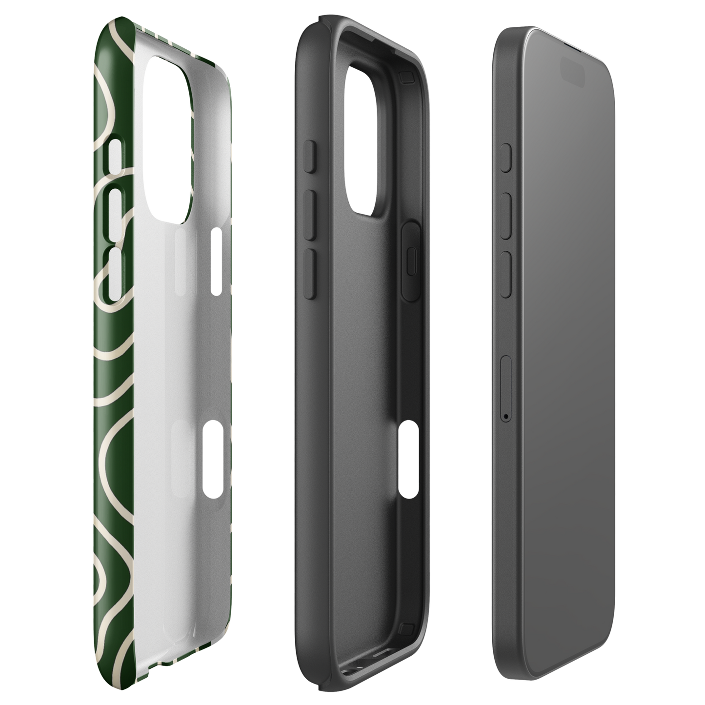 SWIRL | iPhone Case (Green) - ETA