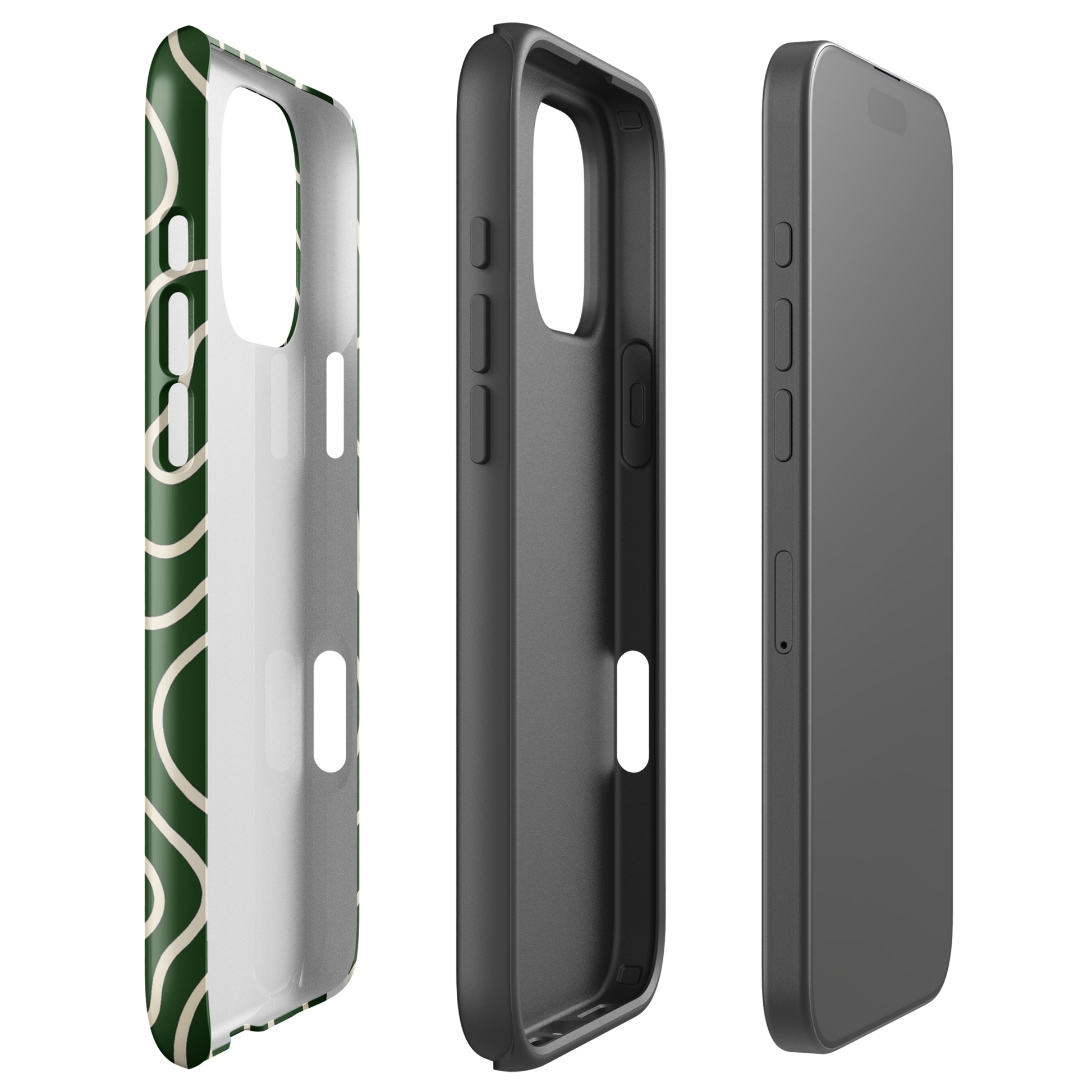 SWIRL | iPhone Case (Green) - ETA