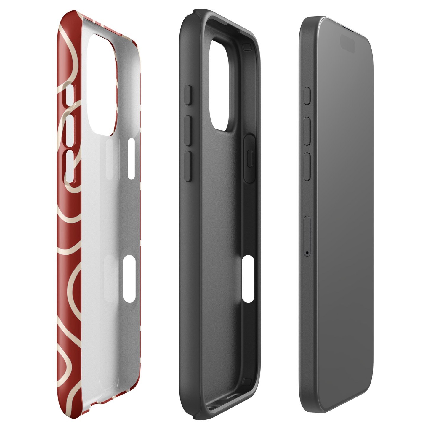 SWIRL | iPhone Case (Red) - ETA