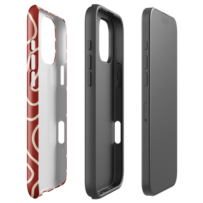 SWIRL | iPhone Case (Red) - ETA